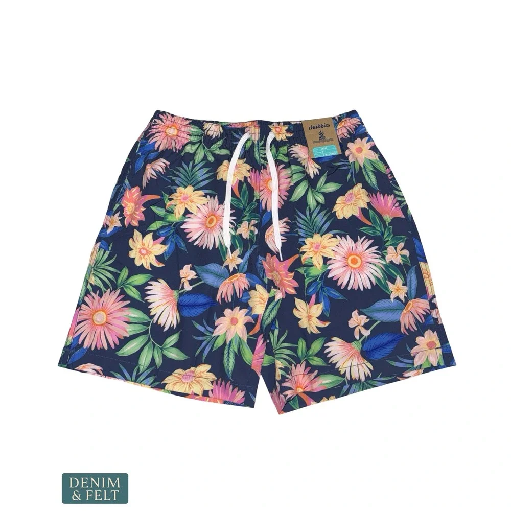 NEW Chubbies Mens The Big Bloomers 7